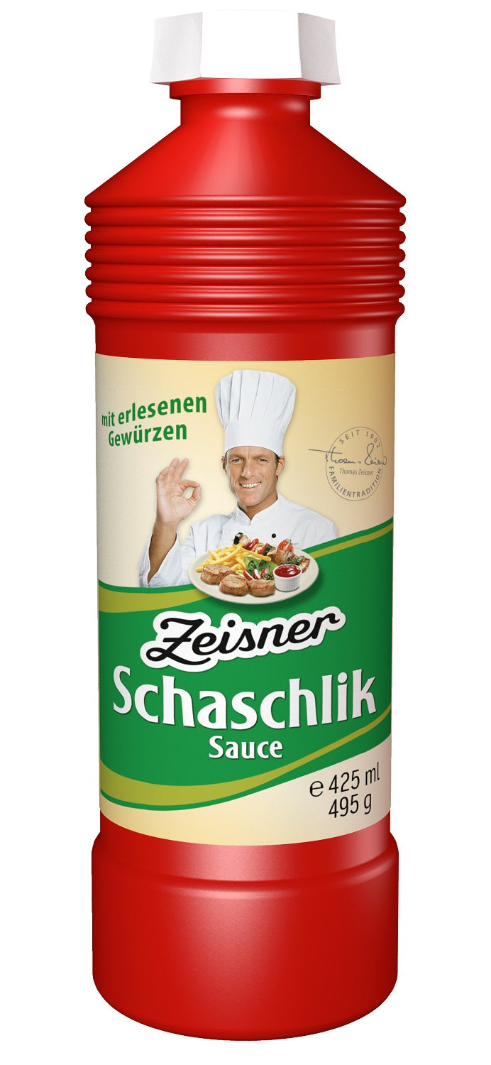 Zeisner Schaschlik Sauce, 12 Flaschen à 425 ml-13001-1-SOUNDFOOD