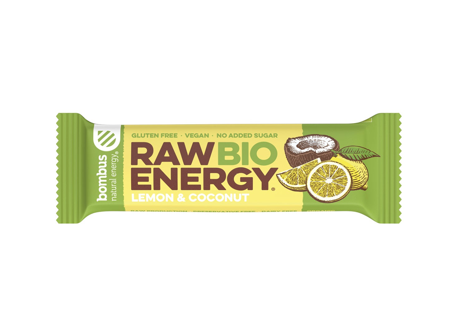 Raw Bio Energy Lemon & Coconut, 20 Riegel-SOUNDFOOD-1-SOUNDFOOD