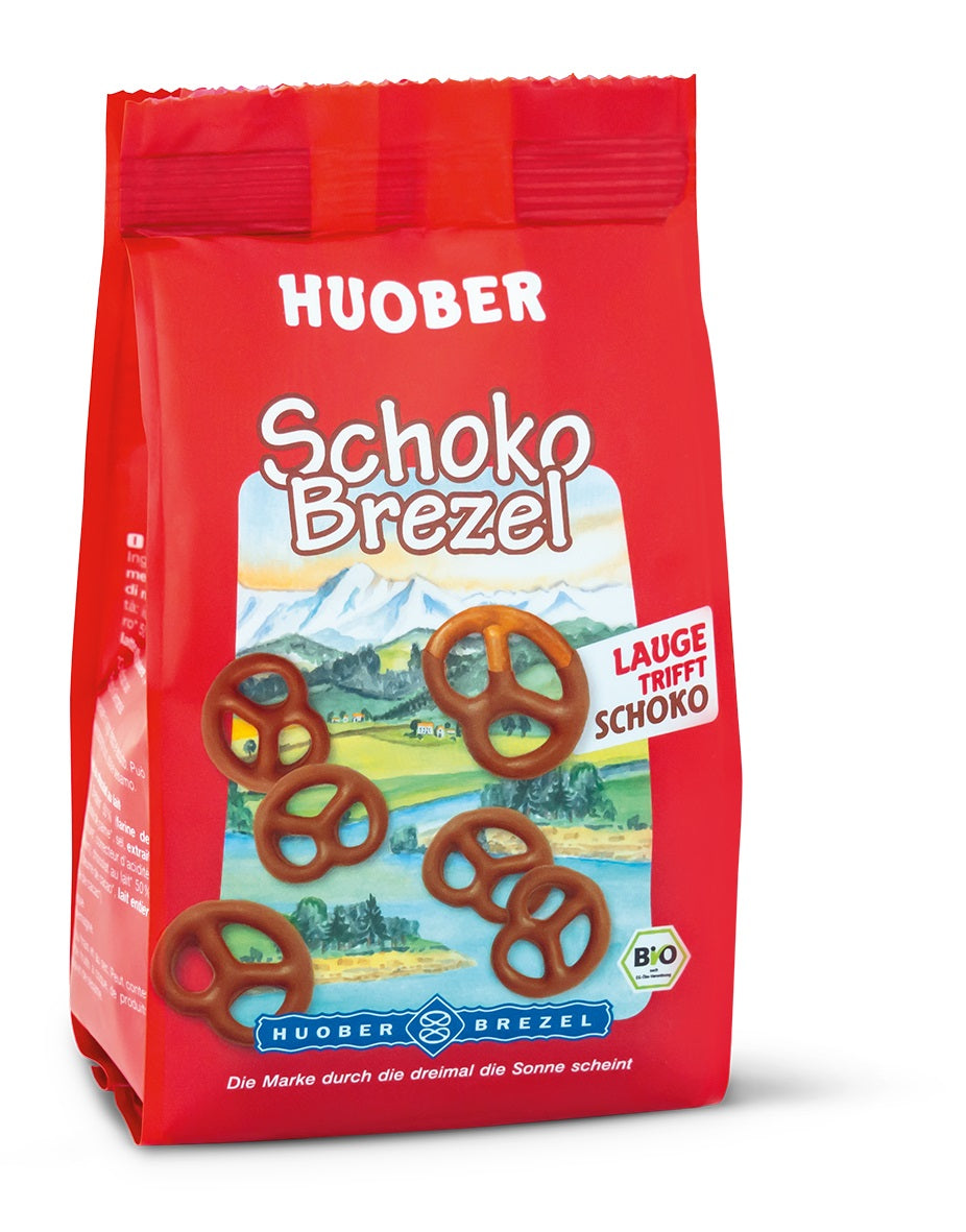 HUOBER Bio SchokoBrezeln, 10 Packungen à 100 g-SOUNDFOOD-1-SOUNDFOOD