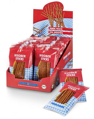 HUOBER Bio Sticks, 1200g Karton mit 30 Packungen à 40g-SOUNDFOOD-1-SOUNDFOOD