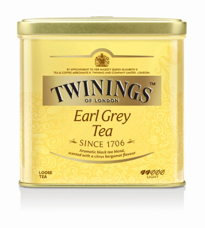 Twinings Earl Grey, 6 x 500g Dose mit losem Tee-SOUNDFOOD-1-SOUNDFOOD