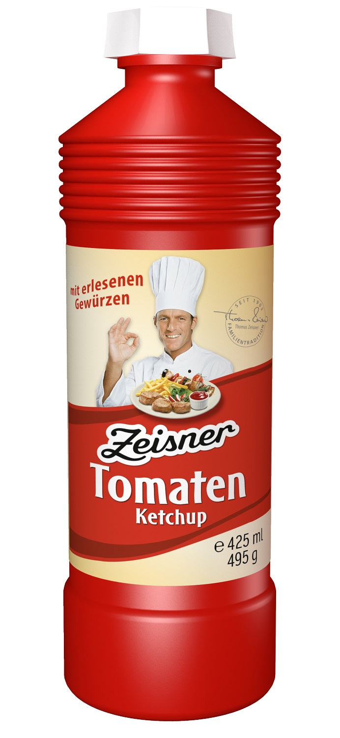 Zeisner Tomaten-Ketchup, 12 Flaschen à 425 ml-10001-1-SOUNDFOOD