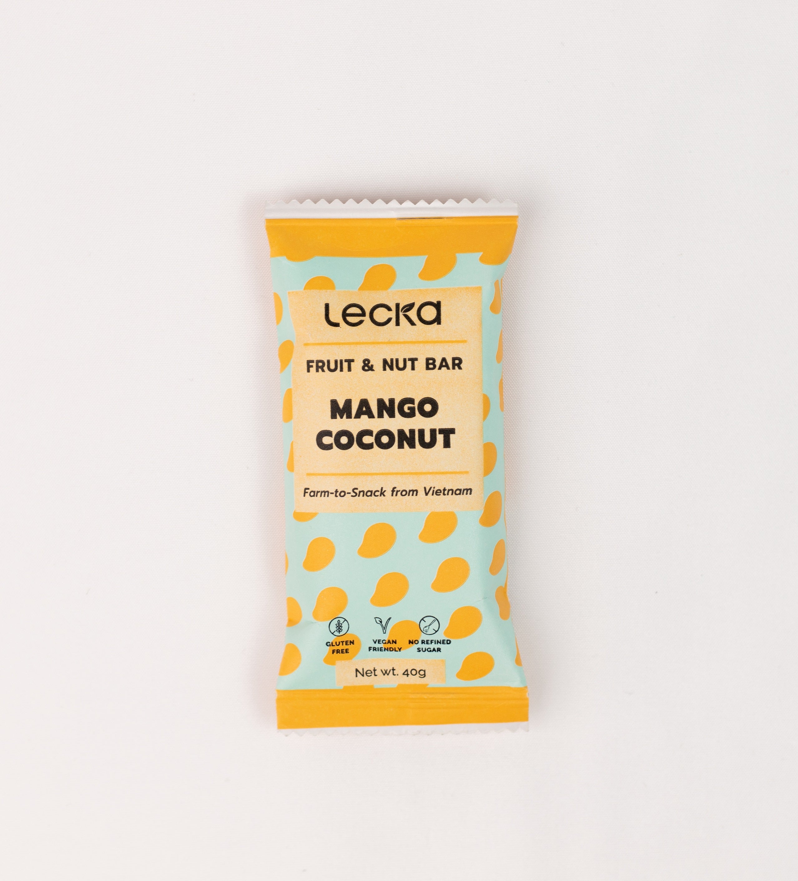 Lecka Fruit & Nut Bar Mango Coconut, 12 Riegel-SOUNDFOOD-1-SOUNDFOOD