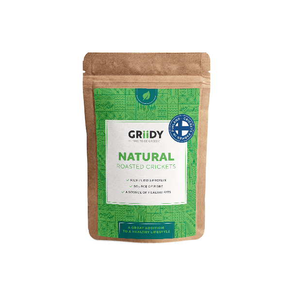 Griidy Natural. Geröstete Grillen, ca. 150 Stück-SOUNDFOOD-1-SOUNDFOOD