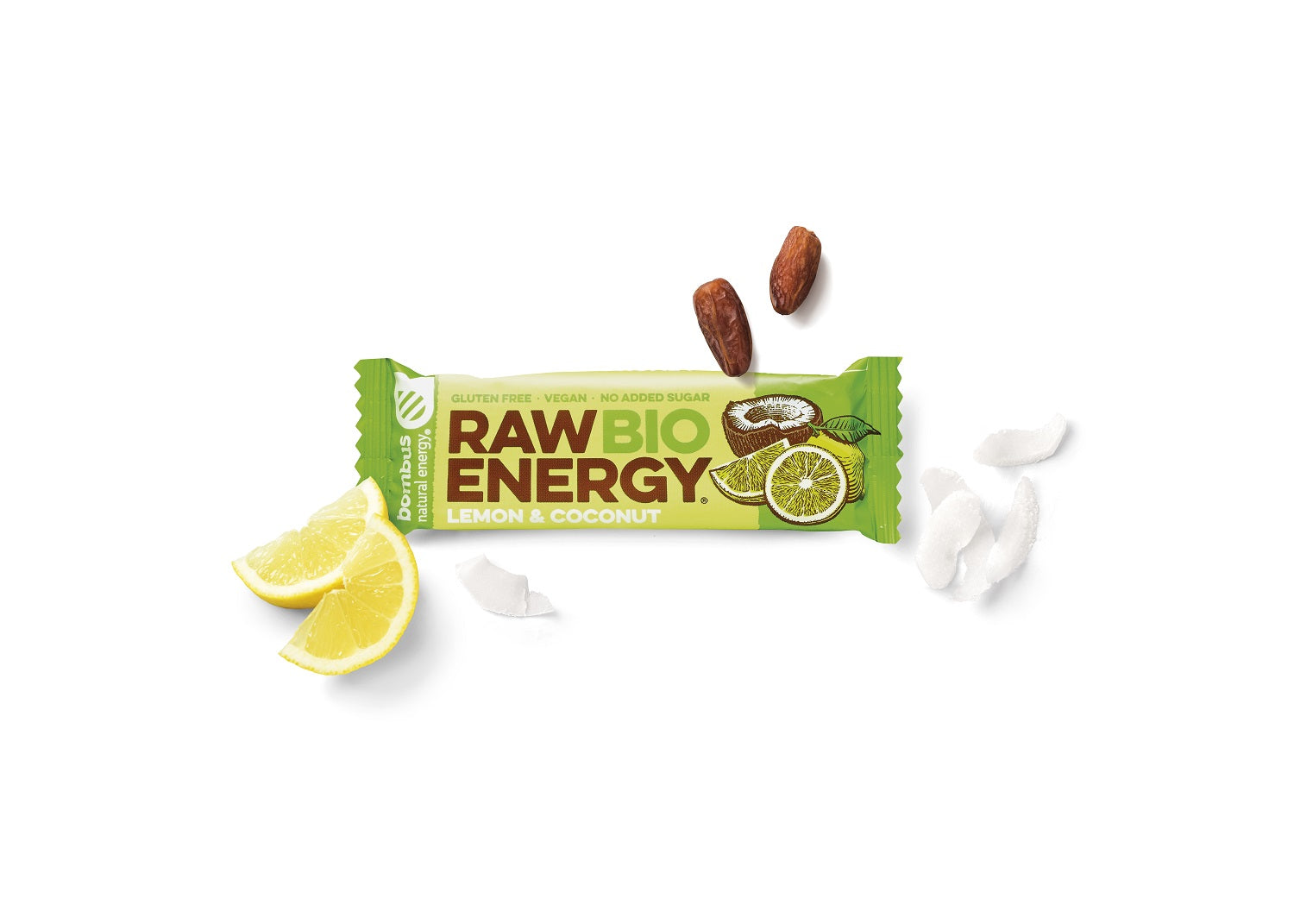 Raw Bio Energy Lemon & Coconut, 20 Riegel-SOUNDFOOD-2-SOUNDFOOD