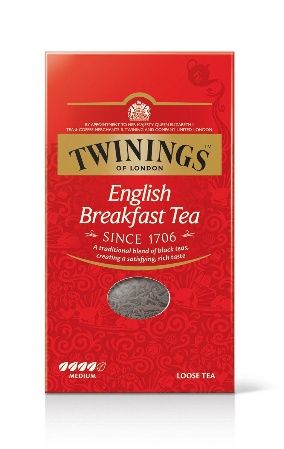 Twinings English Breakfast, 12 Packungen à 200g loser Tee-SOUNDFOOD-1-SOUNDFOOD