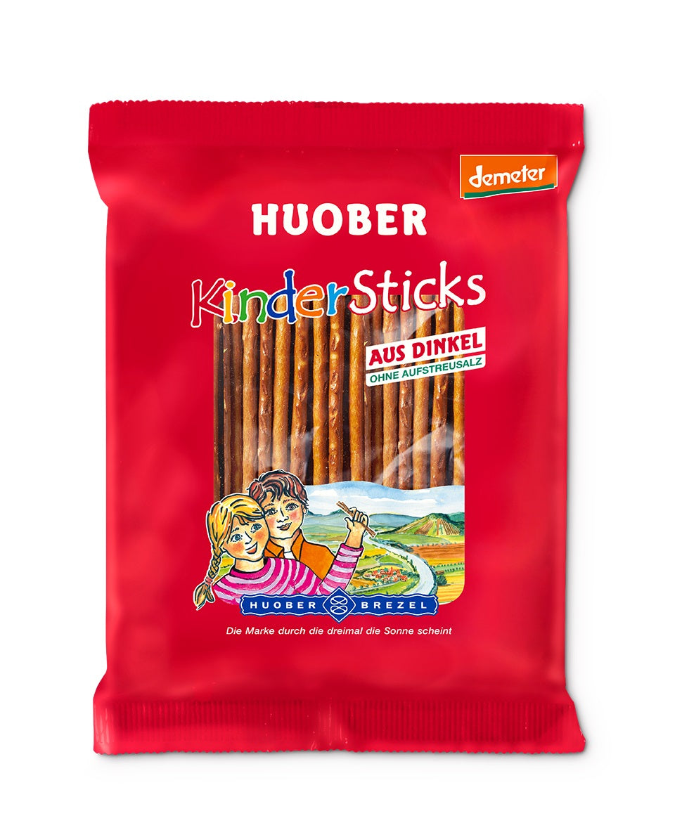 Huober KinderSticks aus Dinkel ohne Aufstreusalz, 12 Packungen à 100g, Bio-SOUNDFOOD-1-SOUNDFOOD